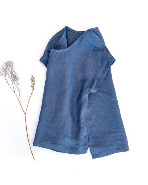 Damen T-Shirt aus Leinen ideal für den Sommer