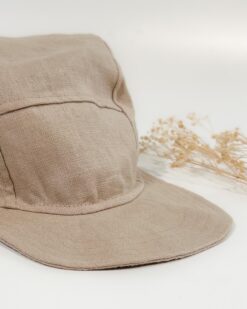 Alternative view of Sofortkauf: Kinder Cap aus Leinen in Sand, Gr. 54-56