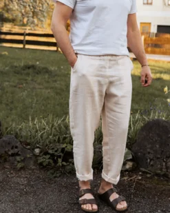 Alternative view of Herren Leinenhose