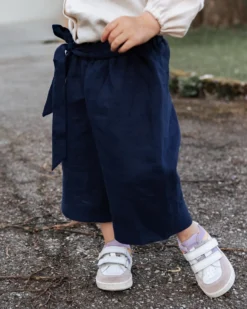 Alternative view of Kinder Culotte aus Leinen