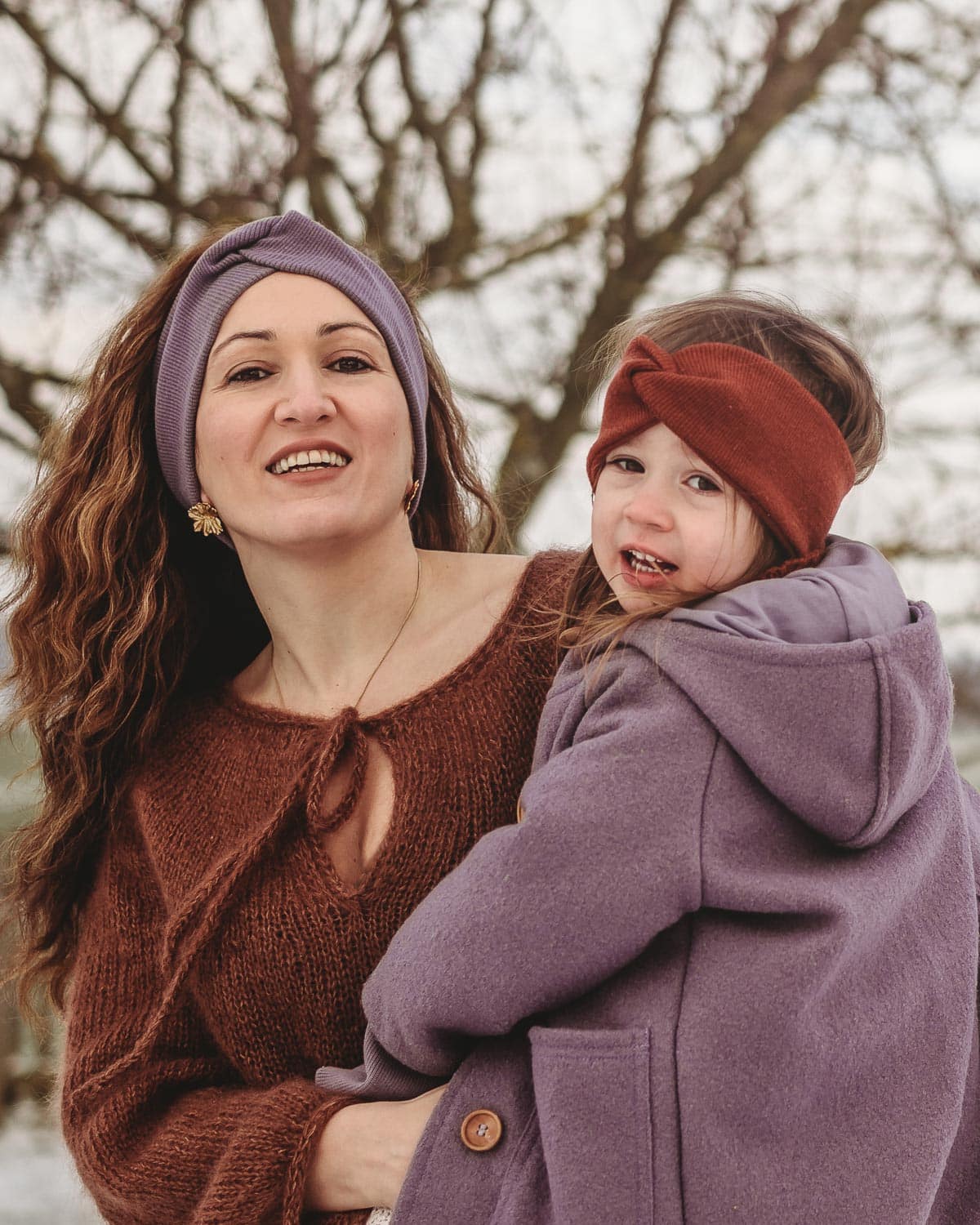 Damen Merino-Stirnband aus Bio-Merinowolle – Bild 5