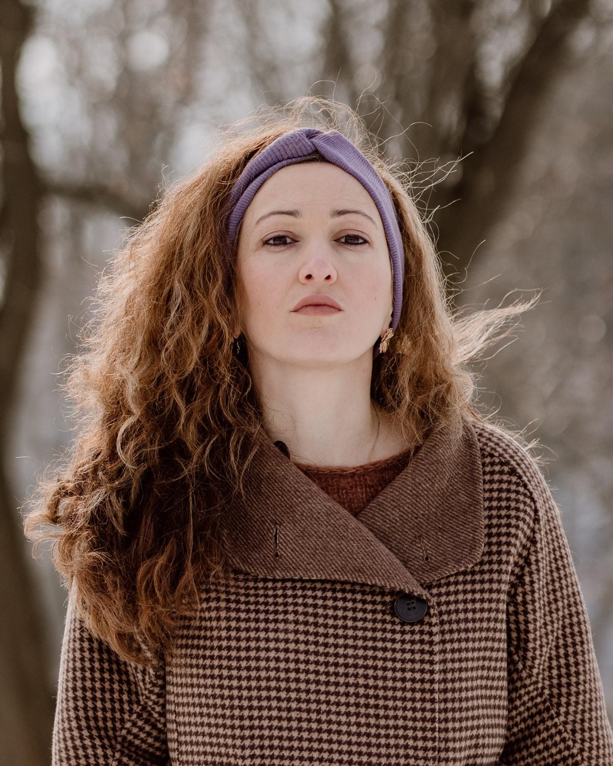 Damen Merino-Stirnband aus Bio-Merinowolle – Bild 4