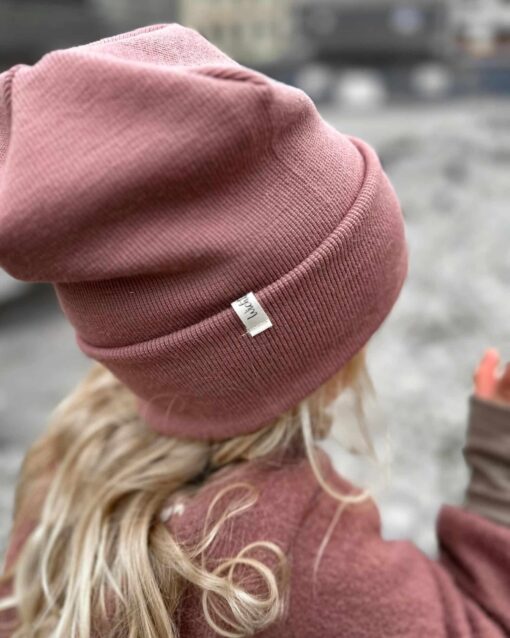 coole Bio Merino Hipster Beanie für Kinder und Babys