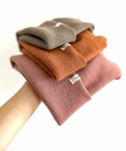 Hipster Beanie aus Merinowolle für Kinder und Babys