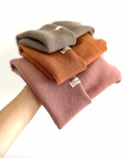 Hipster Beanie aus Merinowolle für Kinder und Babys