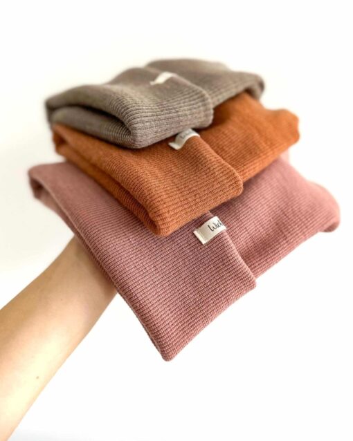 Hipster Beanie aus Merinowolle für Kinder und Babys