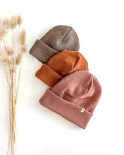 Bio Merino Strick Beanie für Kinder und Babys