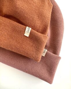 warme Wintermütze aus Merinowolle - Hipster Beanie für Kinder und Babys