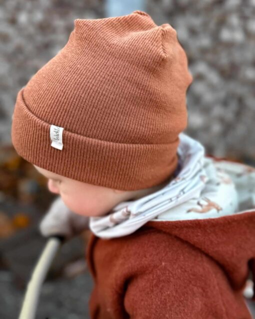 Merino-Beanie für Kinder und Babys (aus Bio-Merinowolle) – Bild 6
