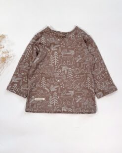 Langarm Shirt aus Bio-Baumwolle für Kinder