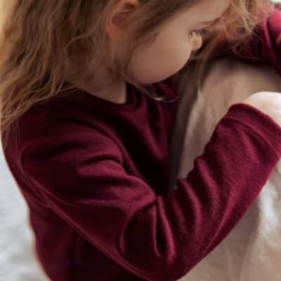 Merino Langarmshirt für Kinder