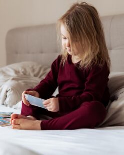 Alternative view of Merino Langarmshirt für Kinder