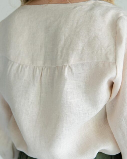 Leinenbluse für Damen – Bild 4