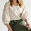Leinenbluse für Damen