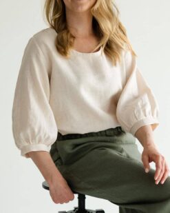 Leinenbluse für Damen