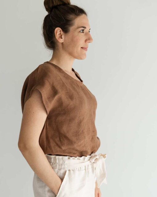 Leinen Shirt für Damen – Bild 3