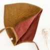 leinen baby zwergenmütze pixiemütze pixie hat linen zwergenhaube kinder