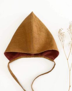 leinen baby Zwergenhaube pixiemütze pixie hat linen zwergenmütze kinder