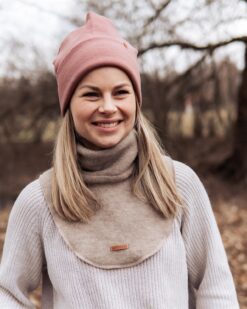 Alternative view of Merino-Wollfleece Halswärmer für Damen