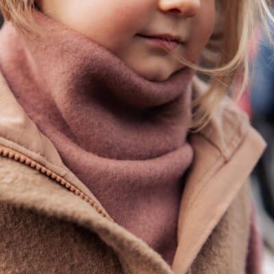 Merino-Wollfleece Halswärmer für Kinder
