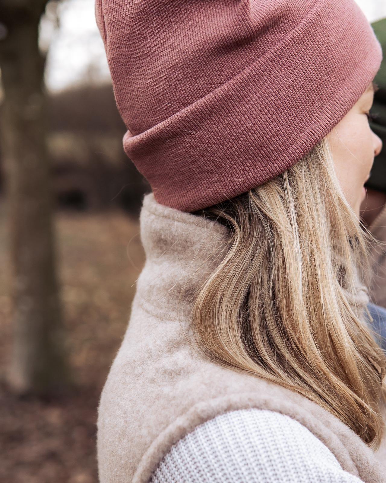 Merino-Wollfleece Weste für Damen – Bild 3