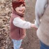 Merino-Wollfleece Weste für Kinder