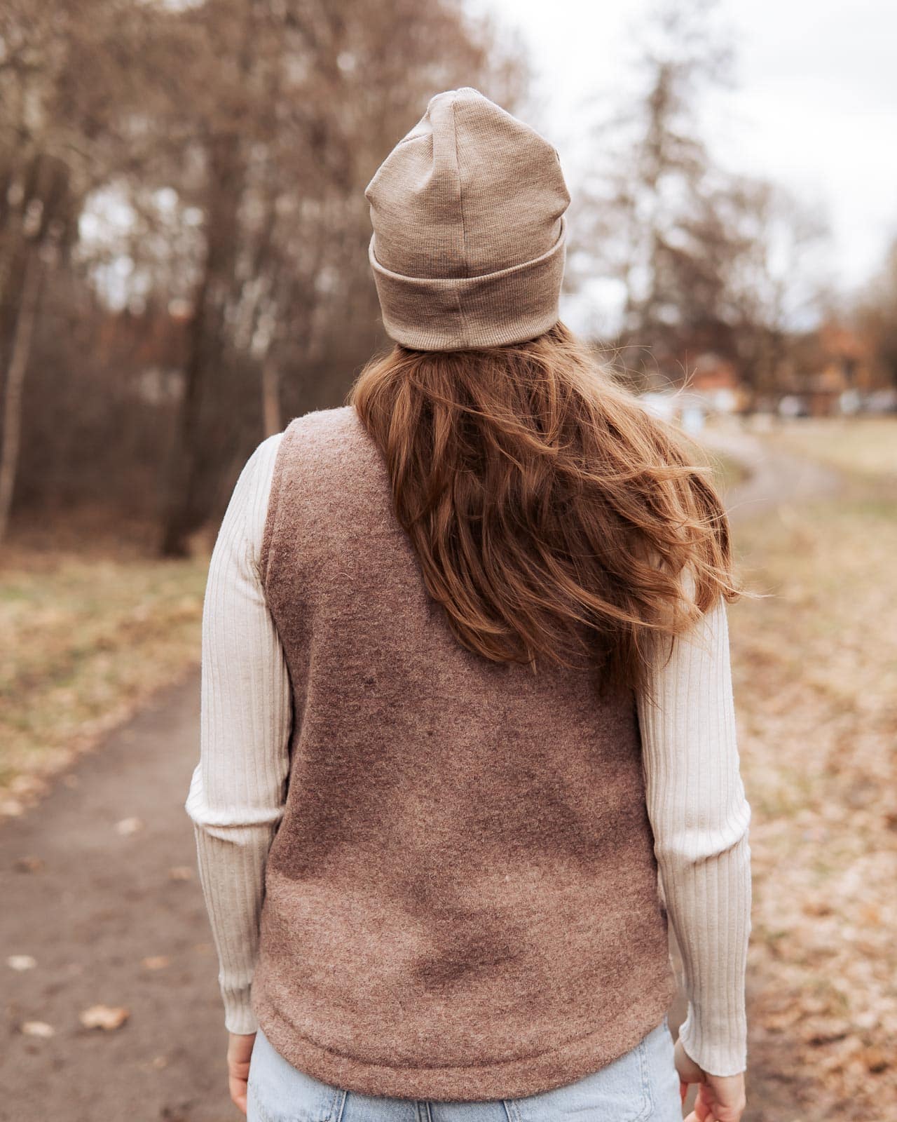 Wollwalk Weste für Damen – Bild 6