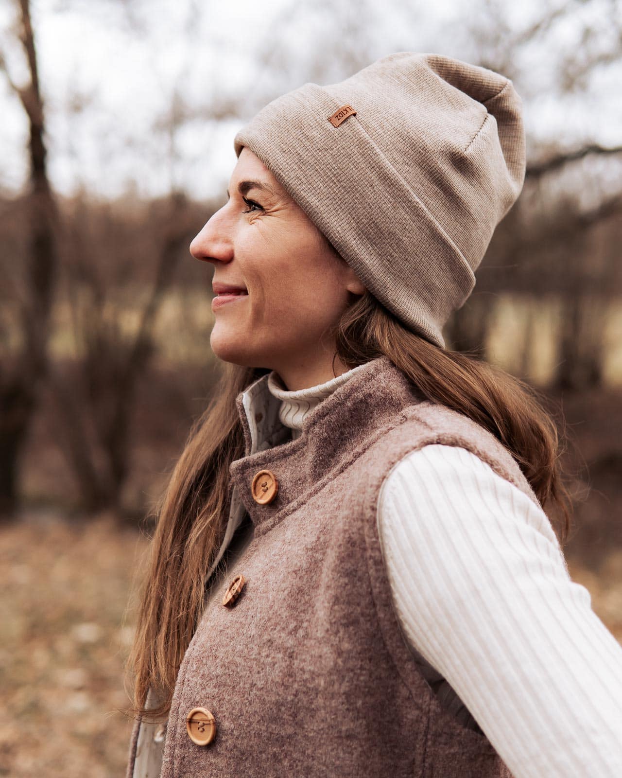 Wollwalk Weste für Damen – Bild 2