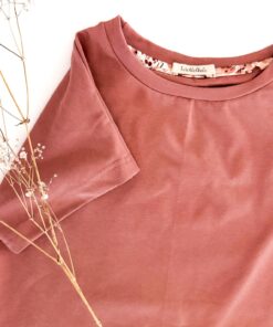 t-Shirt-Altrosa-sommershirt-bio-baumwolljersey