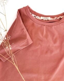 t-Shirt-Altrosa-sommershirt-bio-baumwolljersey