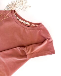 t-Shirt-Altrosa-sommershirt-bio-baumwolljersey