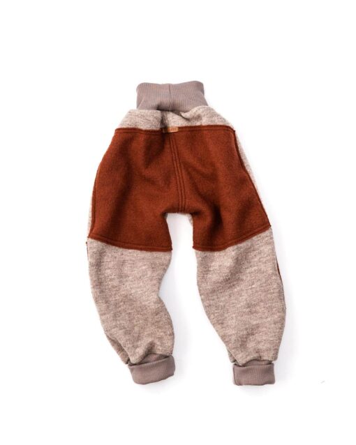 Sofortkauf: Walkhose in Sand Meliert mit Po- und Knie Verstärkung, Gr. 98/104 – Bild 2