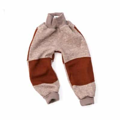 Sofortkauf: Walkhose in Sand Meliert mit Po- und Knie Verstärkung, Gr. 98/104