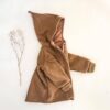Sofortkauf: Walkjacke Camel mit Reißverschluss, Gr. 80/86