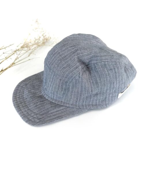 Sofortkauf: Kinder Cap aus Leinen in Nordblau, Gr. 52-54