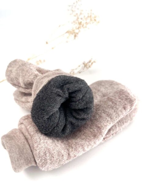 Sofortkauf: Damen Walk-Handschuhe Sand Meliert - gefüttert – Bild 2