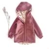 Sofortkauf: Walkjacke in Altrosa mit Reißverschluss und Taschen, Gr. 110/116