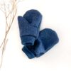 Sofortkauf: ungefütterte Handschuhe Merinowalk in Jeansblau, Gr. 1 (1-2 Jahre)