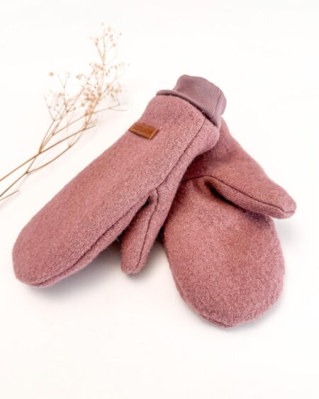 Sofortkauf: Damen Walk-Handschuhe Altrosa - gefüttert
