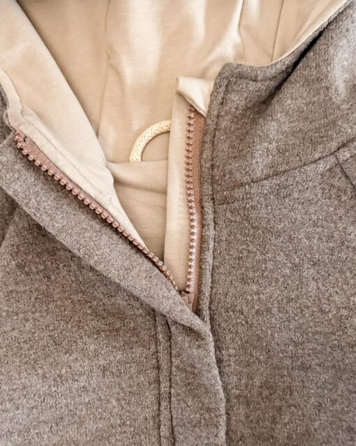 Sofortkauf: Overall Reh Merinowalk Taupe, Gr. 74/80 – Bild 2