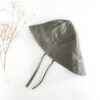 Sofortkauf: Leinen Sonnenhut in Olive, verschiedene Größen
