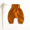 Sofortkauf: kurze Leinen Knickerbocker in Zimt, Gr. 74/80