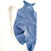 Sofortkauf: Leinen Jumper in Jeansblau, Gr. 86/92