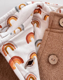 Alternative view of Sofortkauf: Walkweste mit Reißverschluss in Camel/Brownbow, Gr. 74/80