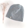 Sofortkauf: Bio-Beanie "blaue Streifen", Gr. 52/54 (ab 4 Jahre)