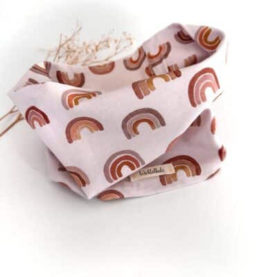 Sofortkauf: Jersey Loop/ Schlupfschal - Motiv Brownbow, Gr. 5-10 Jahre