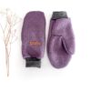 Sofortkauf: Damen Walk-Handschuhe Lila - ungefüttert