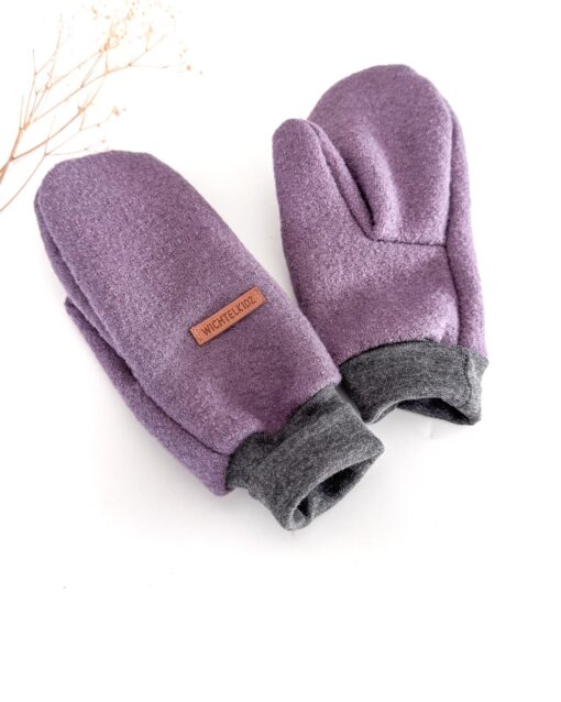 Sofortkauf: Damen Walk-Handschuhe Lila - ungefüttert – Bild 5