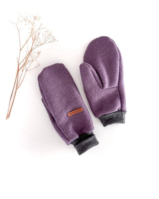 Sofortkauf: Damen Walk-Handschuhe Lila - ungefüttert – Bild 4