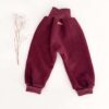 Sofortkauf: Walkhose in Beere mit Wollbündchen, Gr. 80/86